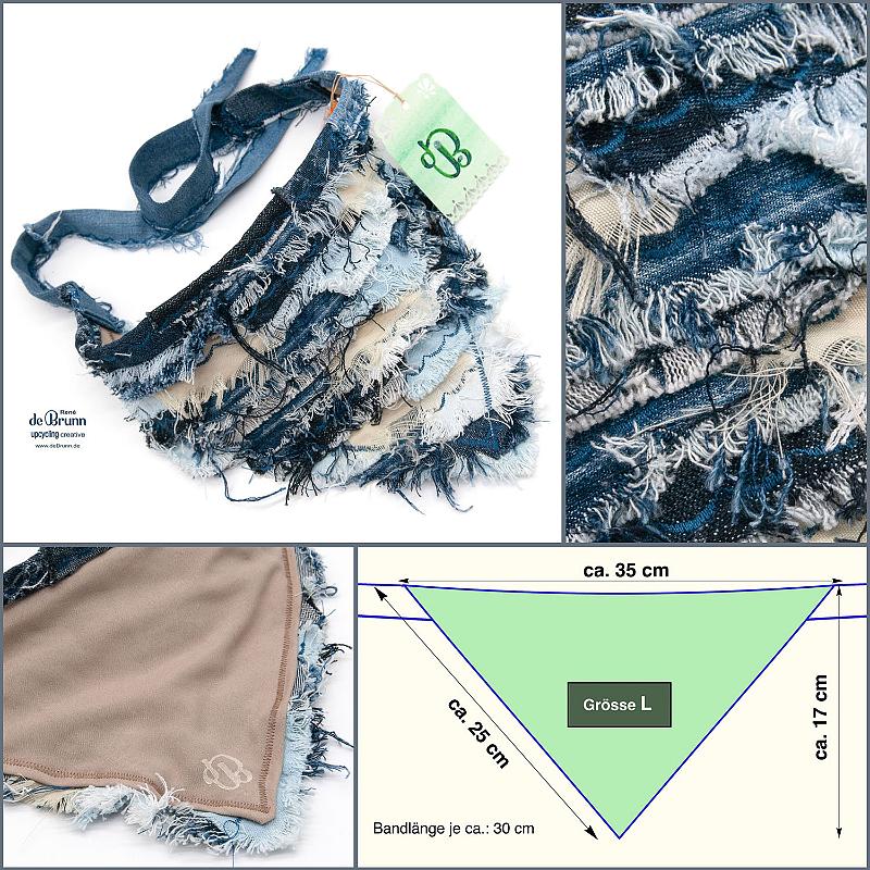 Hunde-Halstuch - 22€ > mehr Fotos, Video, Details und Bandana einkaufen