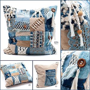 Kissenbezug 40x40 - 79€ > mehr Fotos, Video, Details und Kissen einkaufen