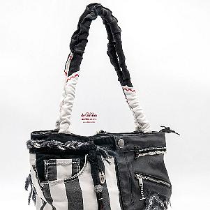 Tasche Jeans & Leder