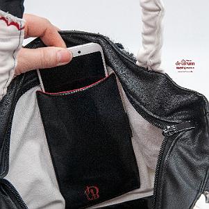 Tasche Jeans & Leder