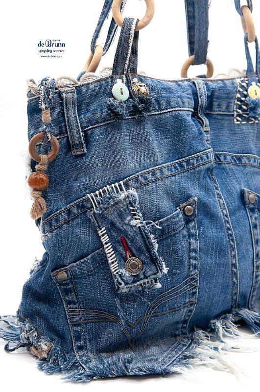 Jeans-Tasche 