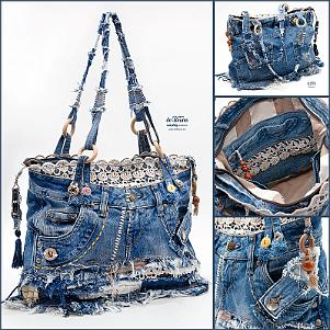 Jeans-Tasche