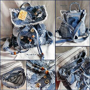 Jeans-Rucksack