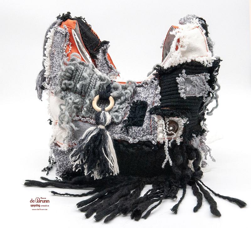 Tasche Strickpatchwork 