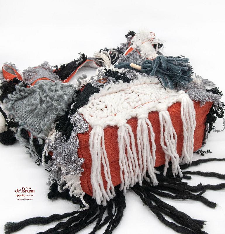 Tasche Strickpatchwork 
