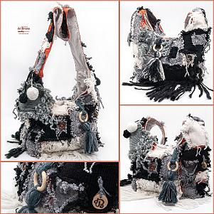 Tasche Strickpatchwork